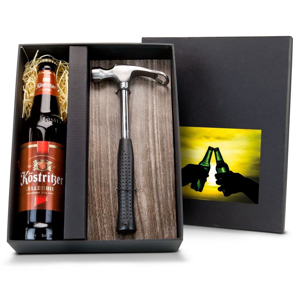 Geschenkset Feierabend-Hammer - mit Individualisierung