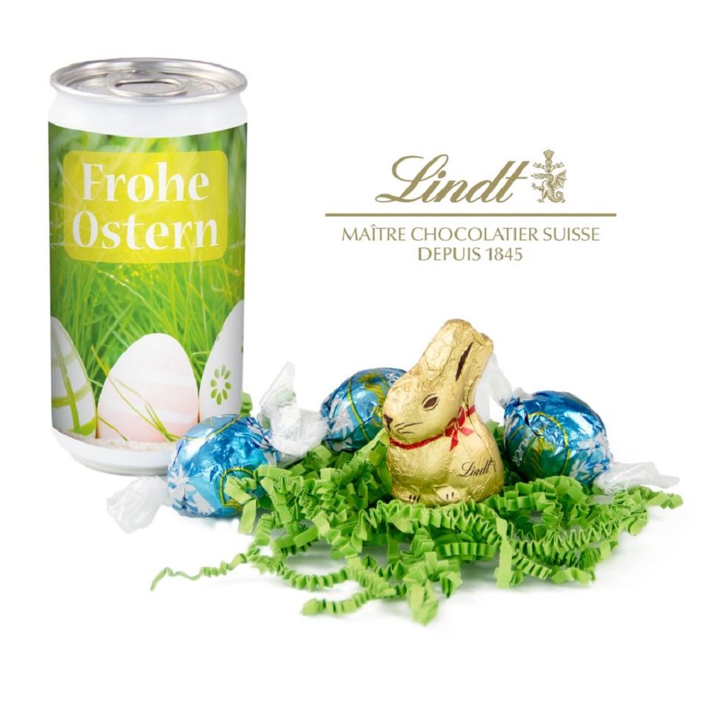 Lindt-Oster-Überraschung in der Dose - mit individuellem Etikett