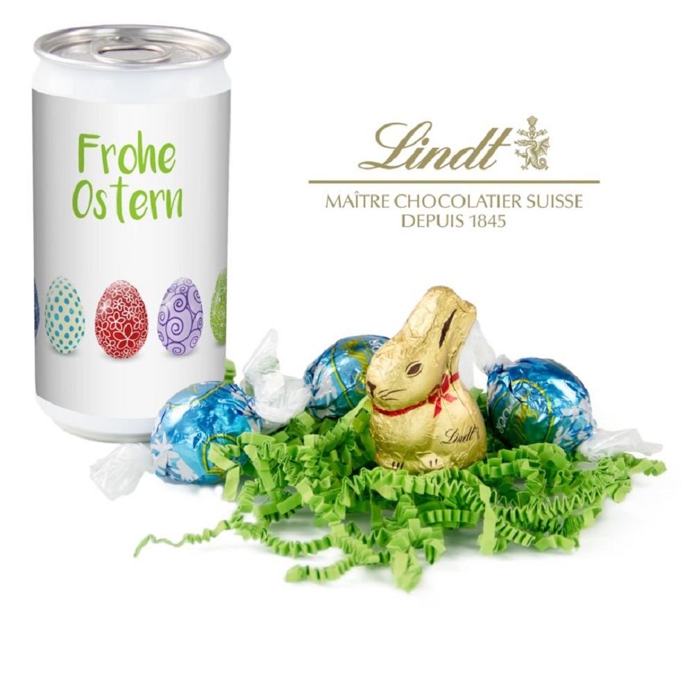 Lindt-Oster-Überraschung in der Dose - mit individuellem Etikett