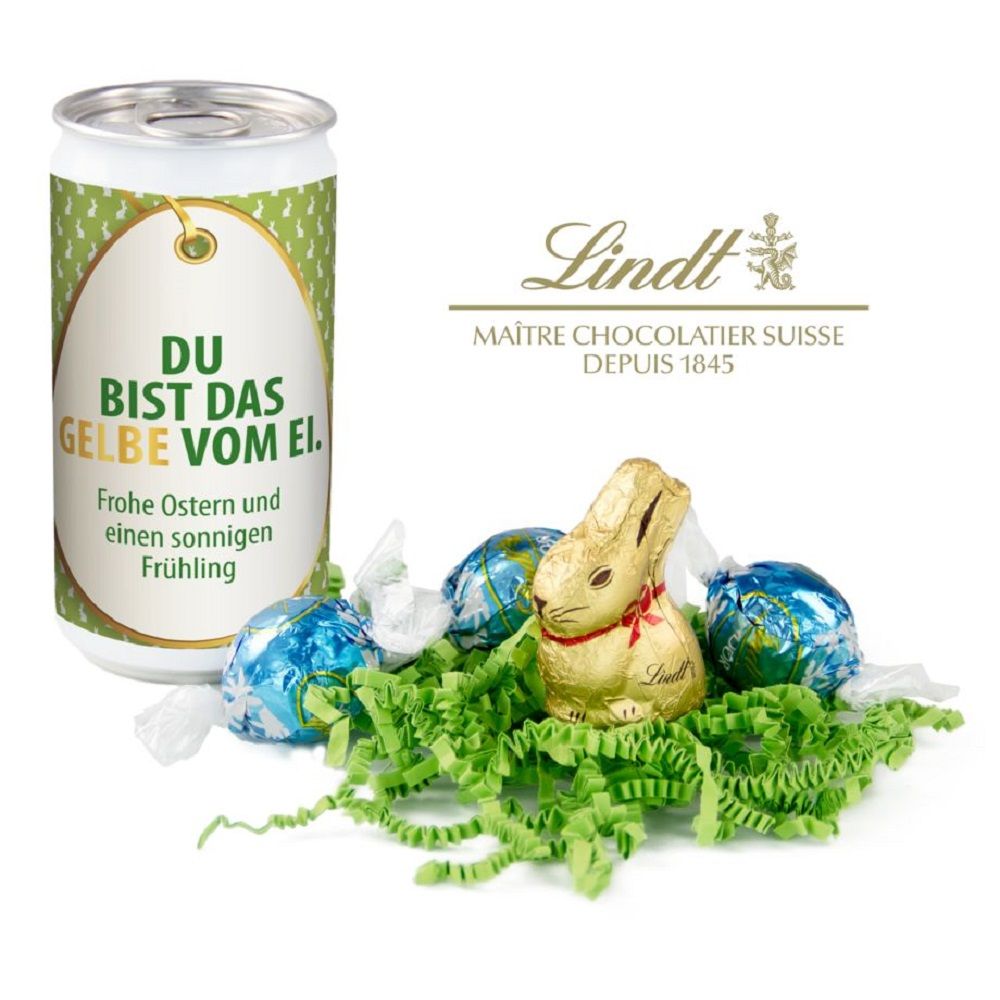 Lindt-Oster-Überraschung in der Dose - mit individuellem Etikett