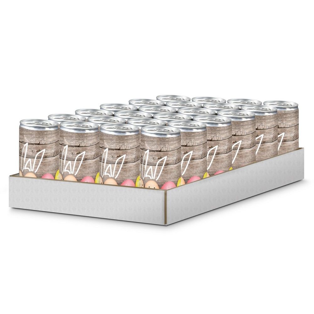 24 x HasenSecco 0,2 l in der Slimlinedose - individualisierbar