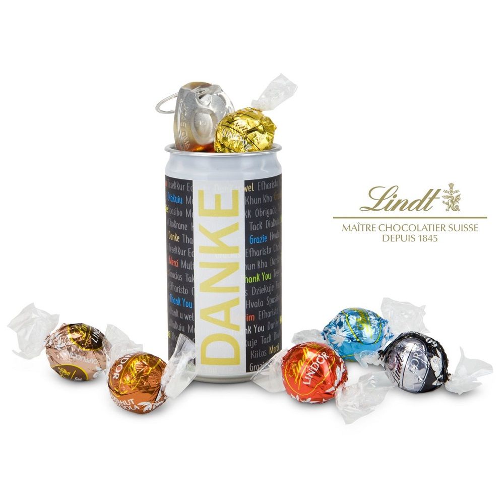 Lindt-Geheimnis Danke - mit individuellem Etikett