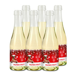 6 x Frohes Fest 0,2 Liter
