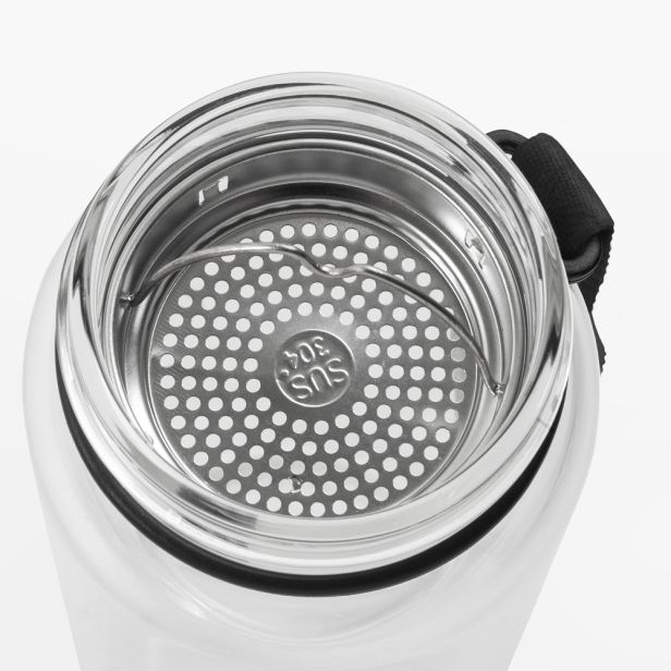 Wasserflasche  mit Thermomanschette "Generation Refill" mit Logo