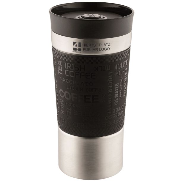 Thermobecher mit Teesieb & 360° Trinköffnung "Crema Extensa"
