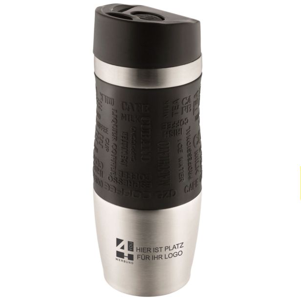 Vakuumbecher "Crema Eleganza" mit Logogravur