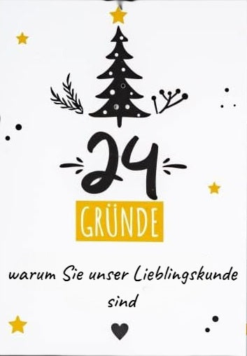 Individueller Firmen-Adventskalender – ideal als Mailing oder Kundengeschenk