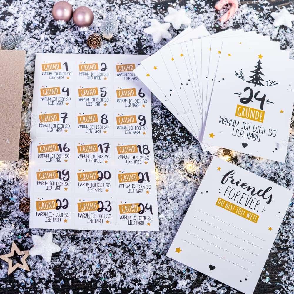 Individueller Firmen-Adventskalender – ideal als Mailing oder Kundengeschenk