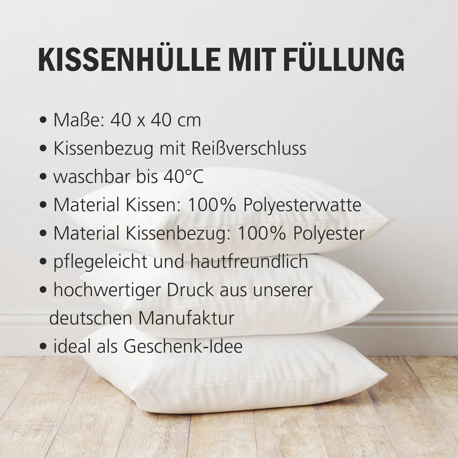 Kissen "Rentner / Rentnerin 2026 - Eine Legende geht in Rente"
