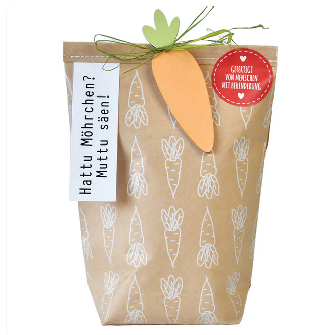 Hattu Möhrchen Wundertüte mit Möhre