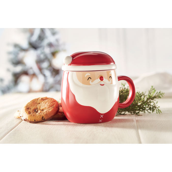 Keramikbecher Santa
