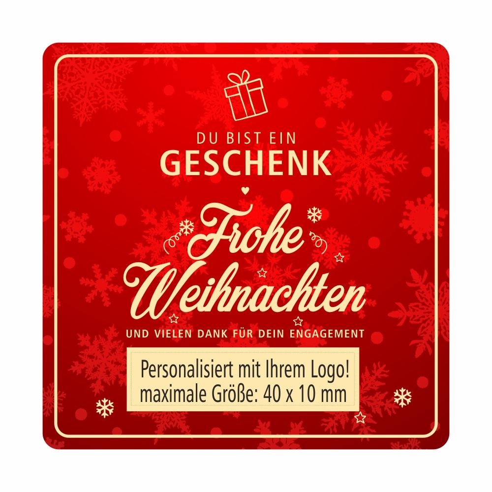 verschiedene Gewürzmischungen "Sie sind / Du bist ein Geschenk" - mit Logo (rote Serie)