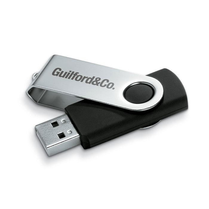 USB Stick 8GB mit drehbarer Schutzabdeckung