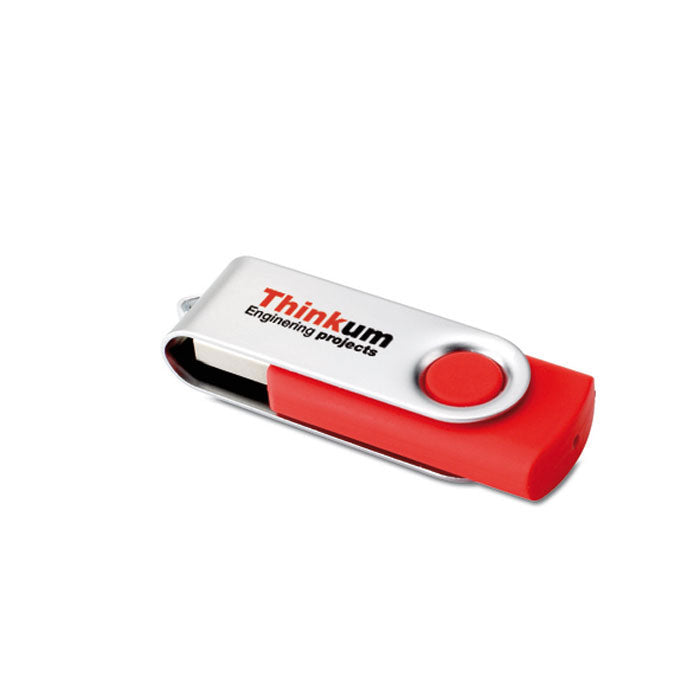 USB Stick 8GB mit drehbarer Schutzabdeckung