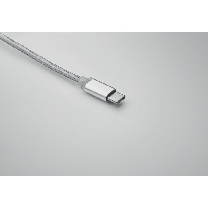 Schlüsselanhänger mit 4in1 Ladekabel