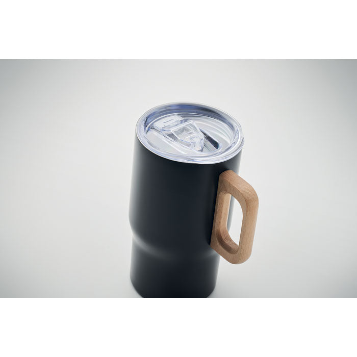Doppelwandiger Becher aus recyceltem Edelstahl