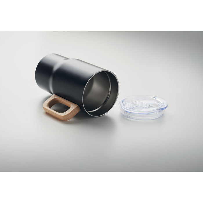 Doppelwandiger Becher aus recyceltem Edelstahl