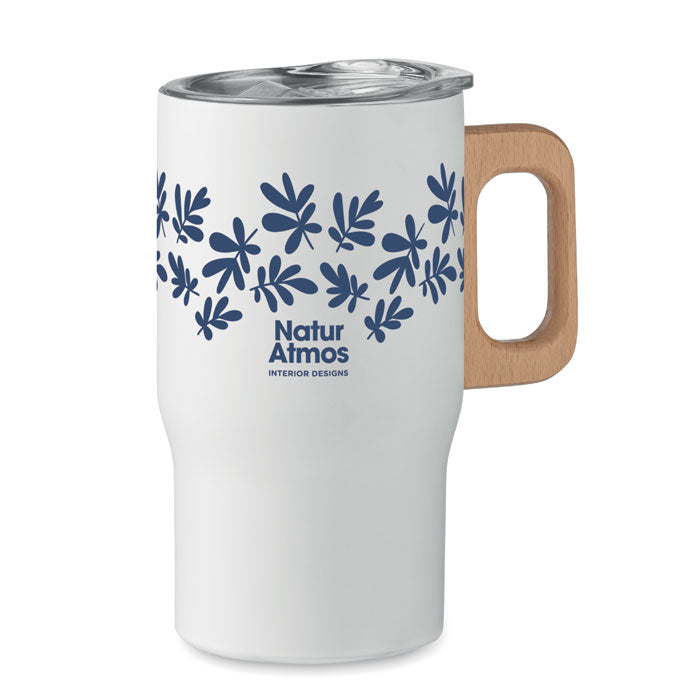 Doppelwandiger Becher aus recyceltem Edelstahl