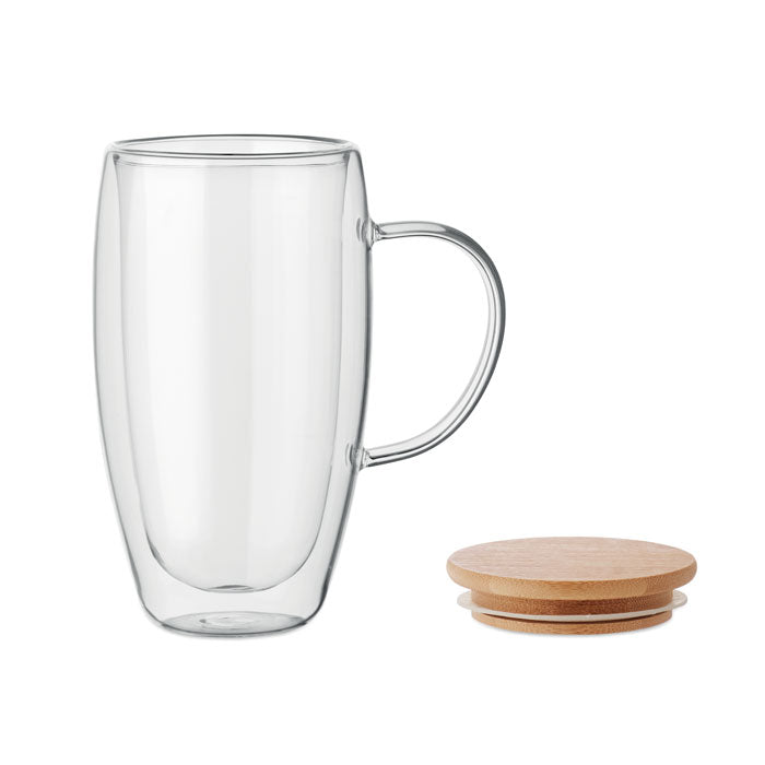 Doppelwandiges Borosilikatglas