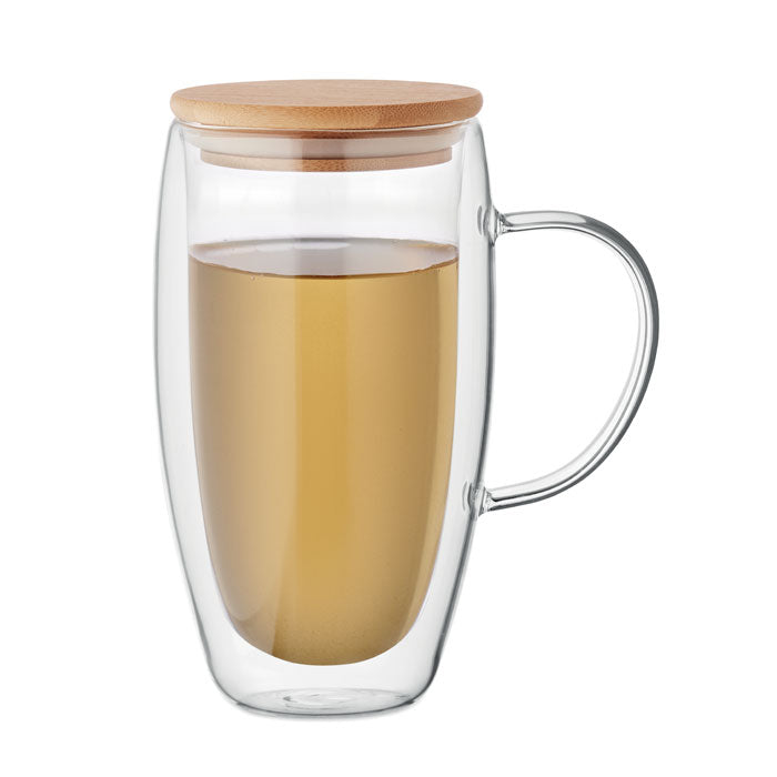 Doppelwandiges Borosilikatglas
