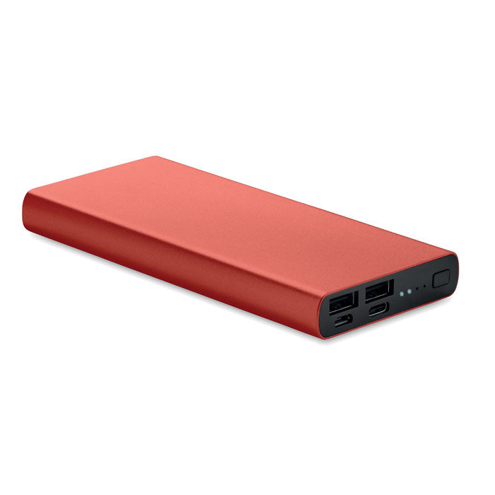 Powerbank 10000 mAh mit recyceltem Aluminiumgehäuse