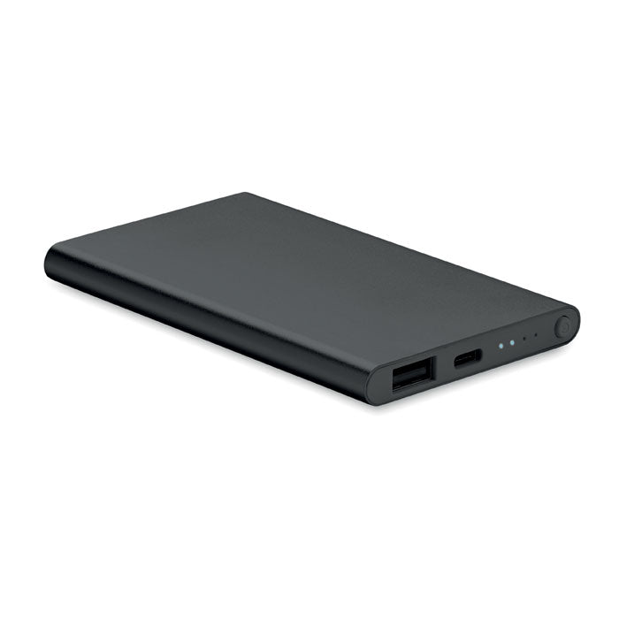 Powerbank 4000 mAh mit recyceltem Aluminiumgehäuse