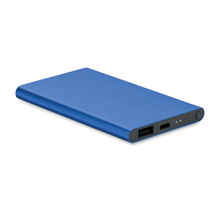 Powerbank 4000 mAh mit recyceltem Aluminiumgehäuse