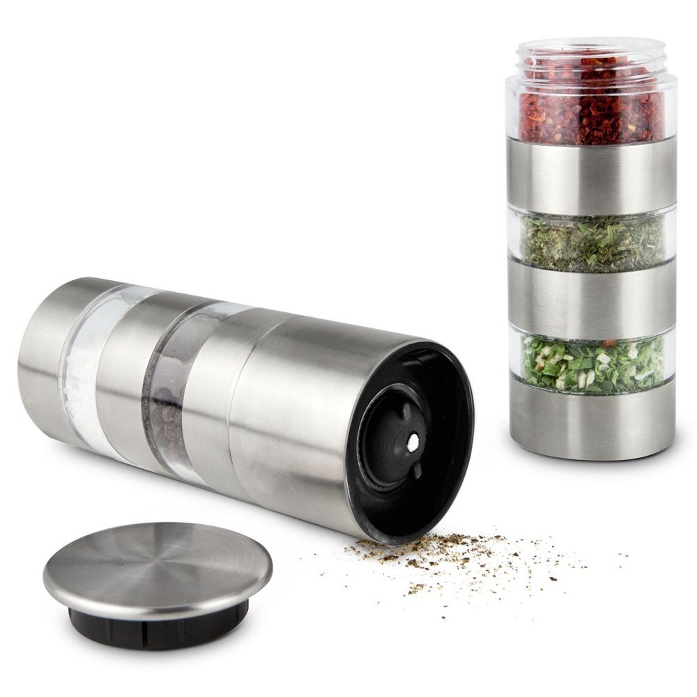 Geschenkset 5 in 1 - Gewürzmühlenvariation mit Gravur