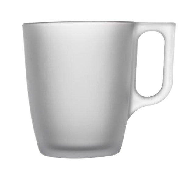 Glühweinbecher - satiniert- mit Wunschdruck & optionalem Eichstrich