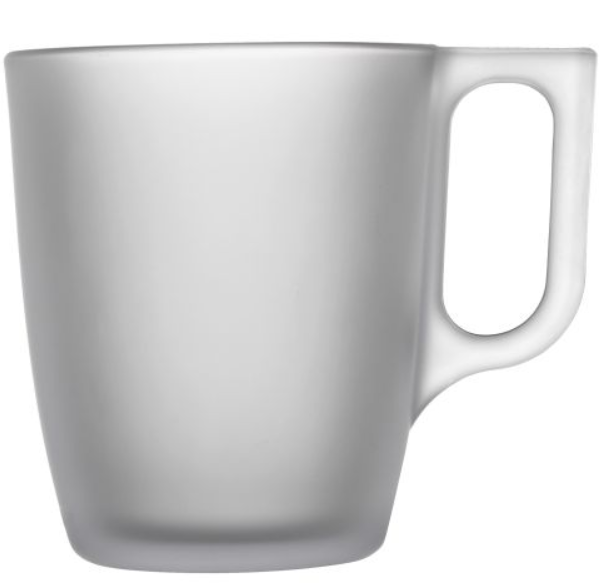 Glühweinbecher - satiniert- mit Wunschdruck & optionalem Eichstrich