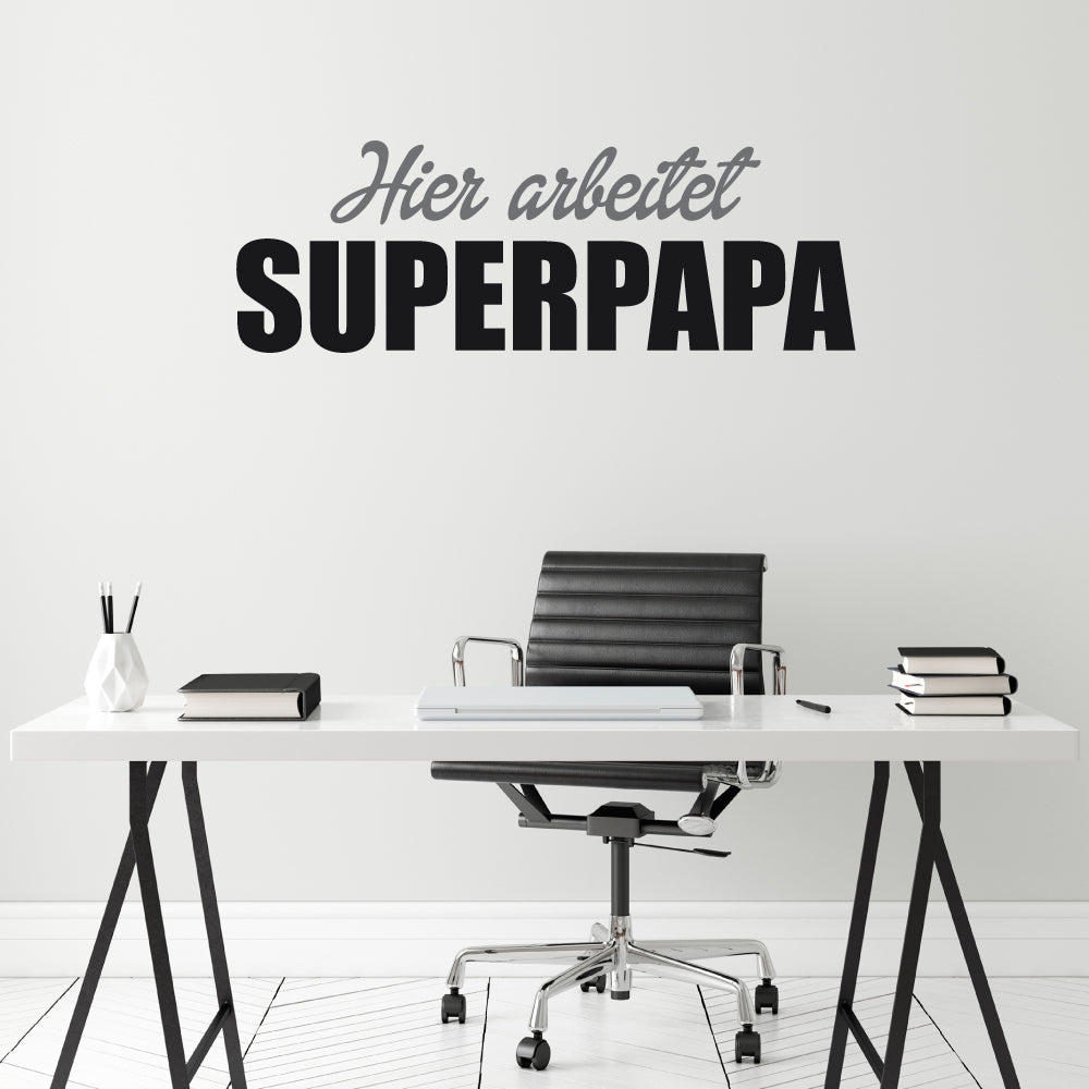 Wandtattoo mit eigenem Text selbst gestalten für Büro & Home-Office