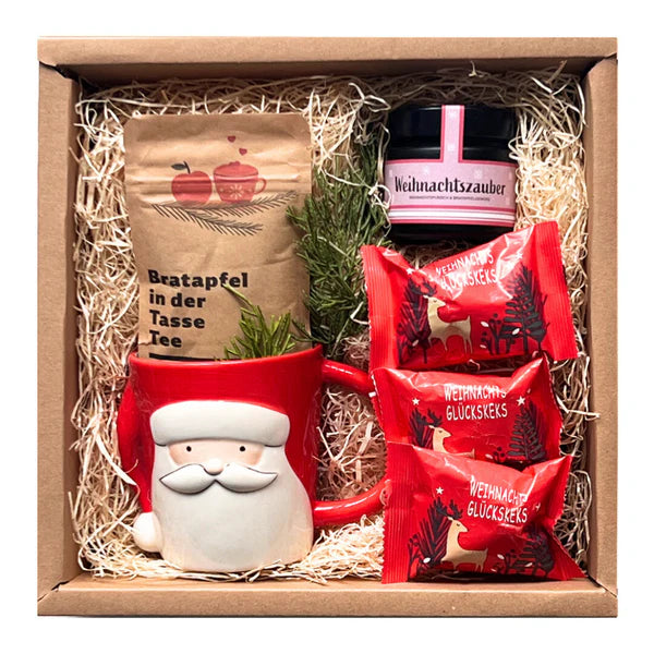Geschenkbox - Weihnachtspräsent mit Weihnachtstasse