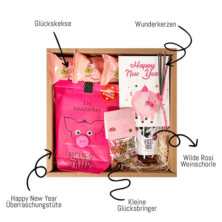 Happy New Year Geschenkbox