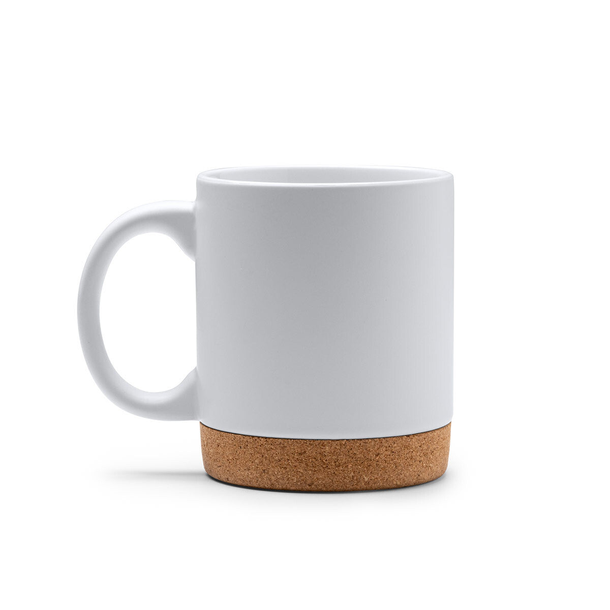 Premium Keramiktasse mit Korkboden/Deckel