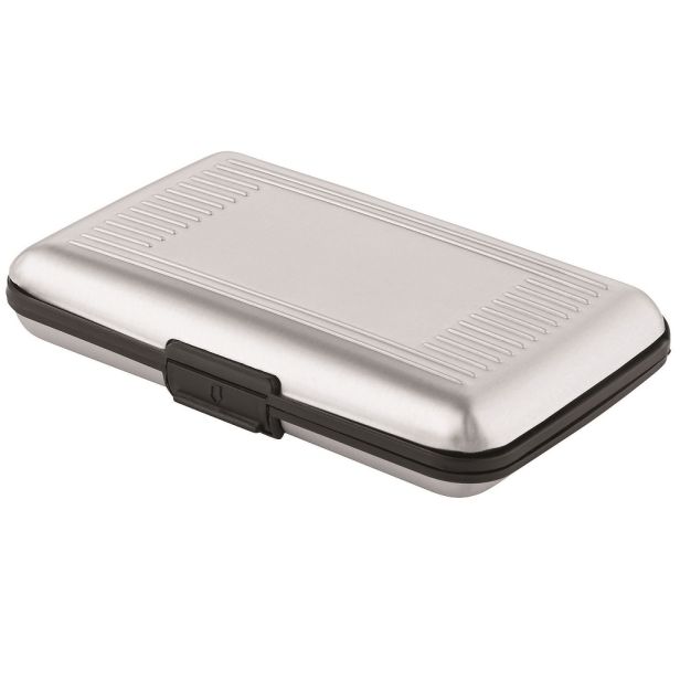 Nageletui "Travel & Manicure" silber mit Logo