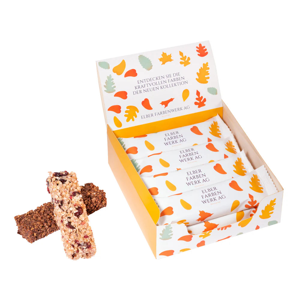 8 Müsliriegel in Geschenkbox