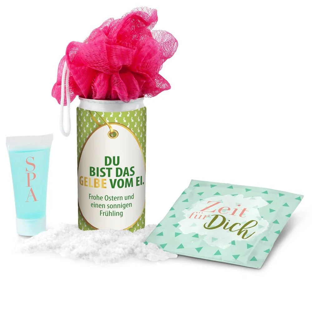SPA-Dose für sie -  Frohe Ostern  -  Design Das Gelbe vom Ei