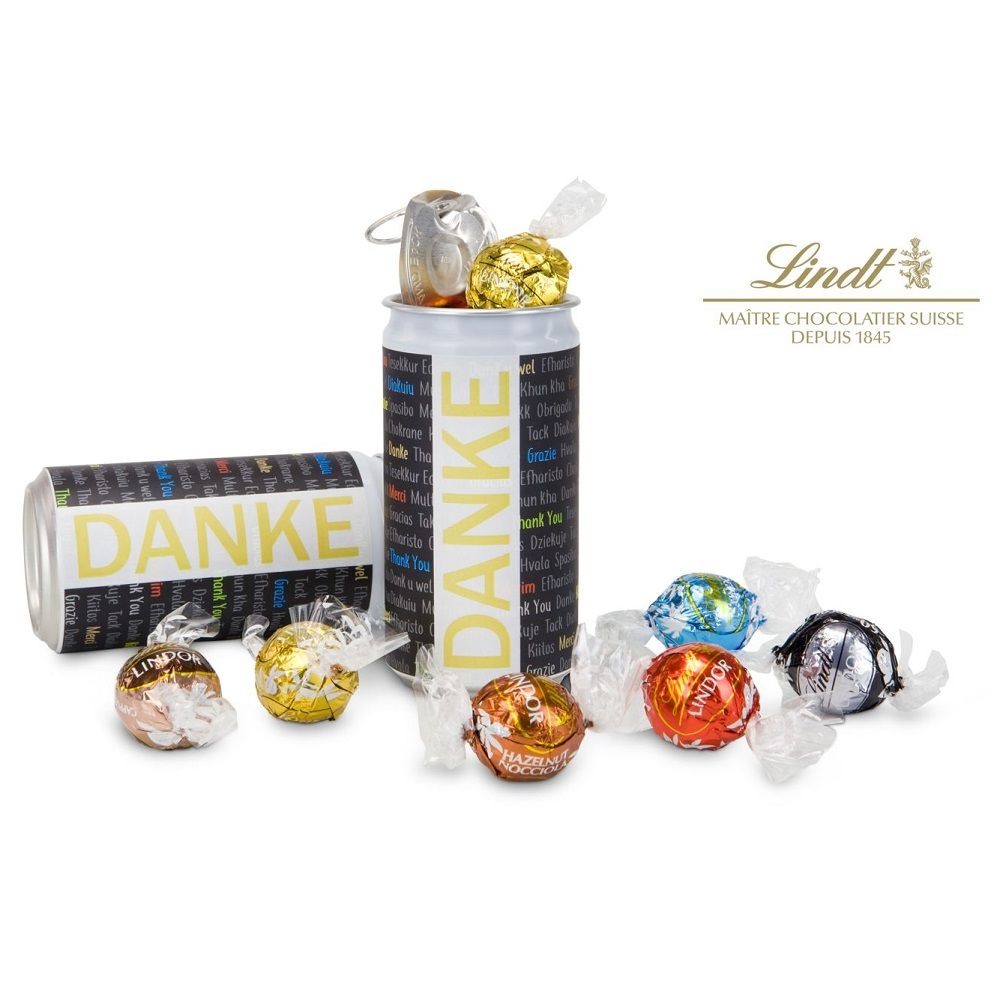 Lindt-Geheimnis Danke - mit individuellem Etikett