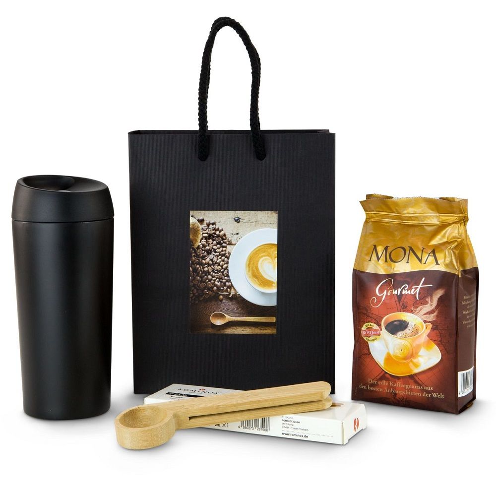 Geschenkset Kaffee Deluxe - mit Logogravur