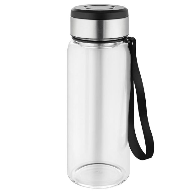 Wasserflasche  mit Thermomanschette "Generation Refill" mit Logo
