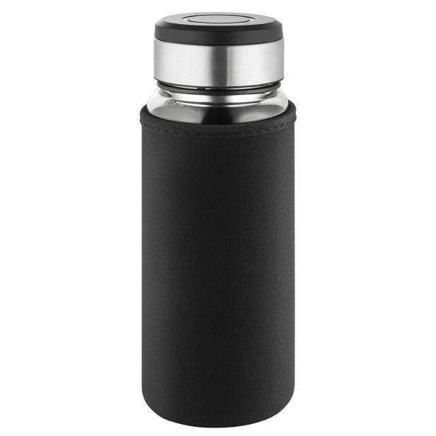Wasserflasche  mit Thermomanschette "Generation Refill" mit Logo
