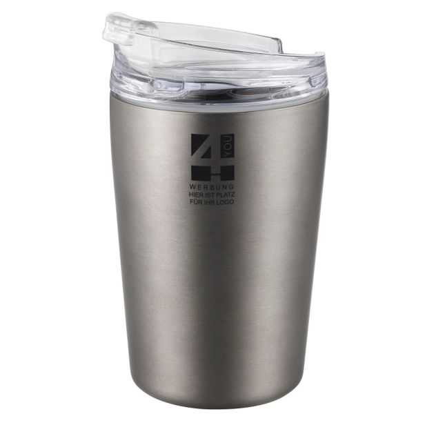 Vakuumbecher "Expresso/Macchiato" mit Logogravur  oder - druck