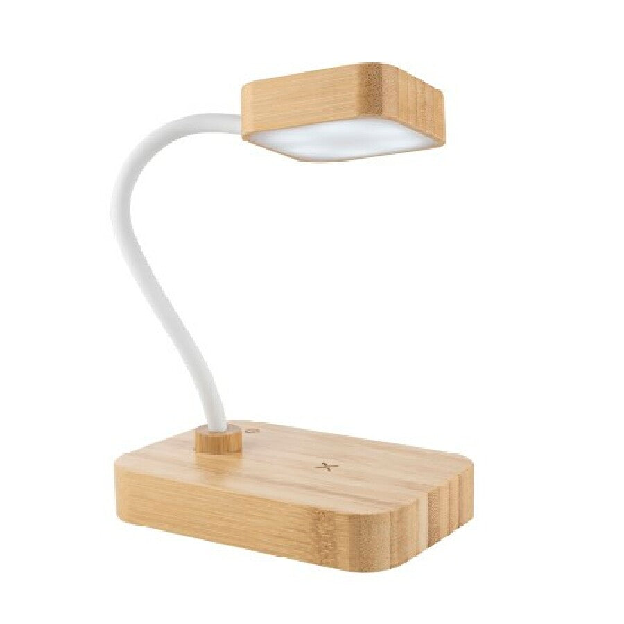 Tisch- & Ladeleuchte "LumiBamboo"