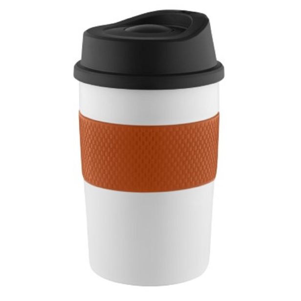 Thermobecher "Crema Coffee House" mit Logogravur oder - druck