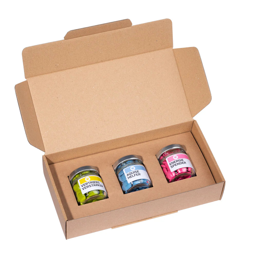 Schoko-Drops 3er-Set in der Mailingbox