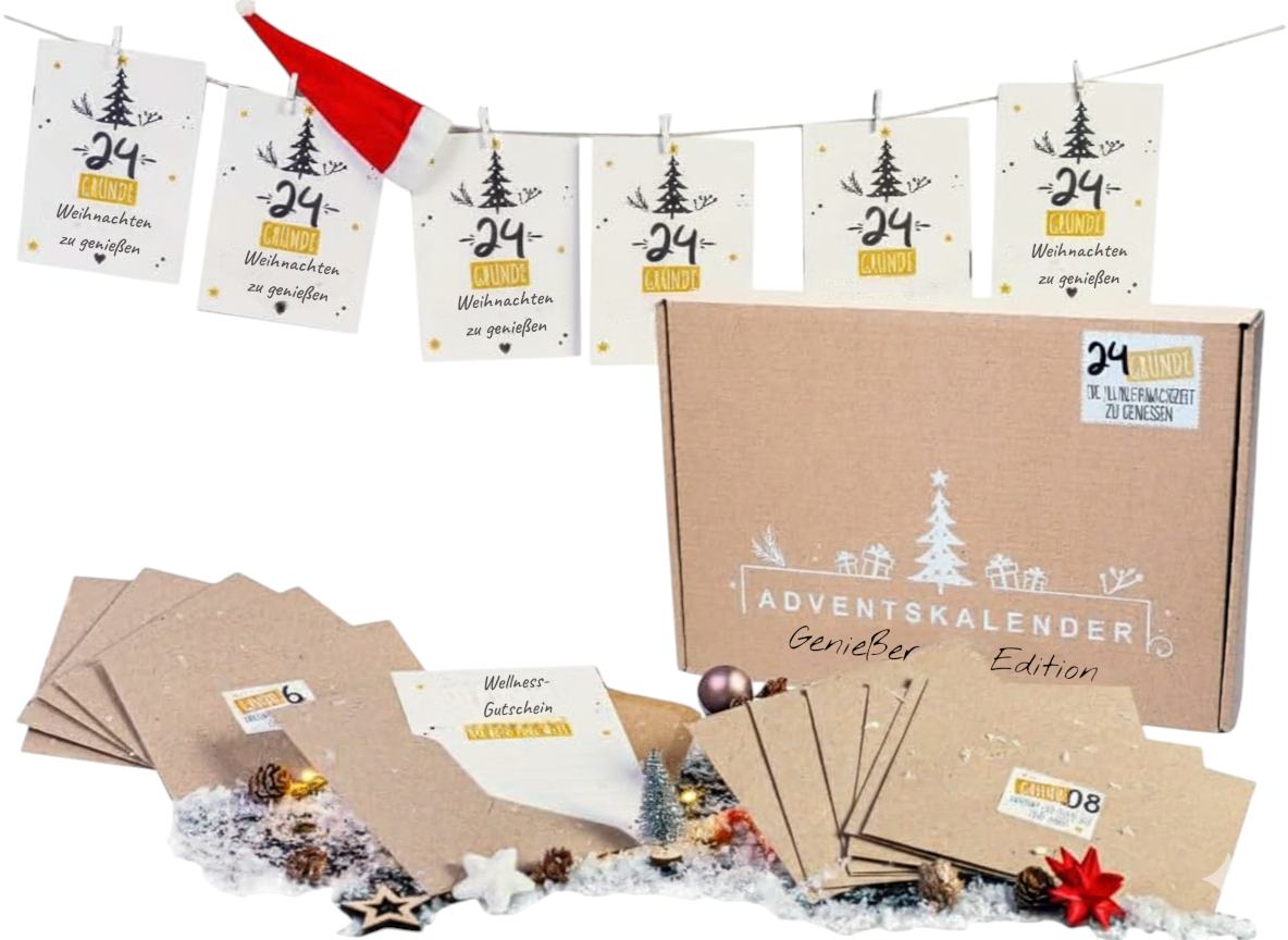 Individueller Firmen-Adventskalender – ideal als Mailing oder Kundengeschenk