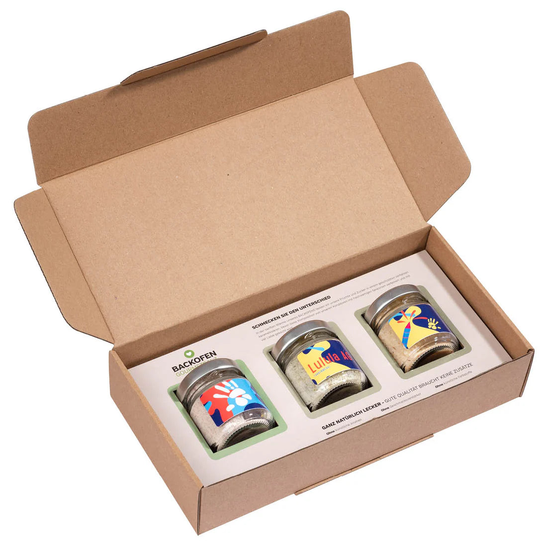 Backofen-Gourmetsalz 3er-Mailingbox ohne Fenster