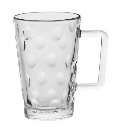 Dubbeglastässel mit Wunschdruck  & optionalem Eichstrich