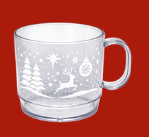 Glühweinbecher 200 ml  - mit Wunschdruck