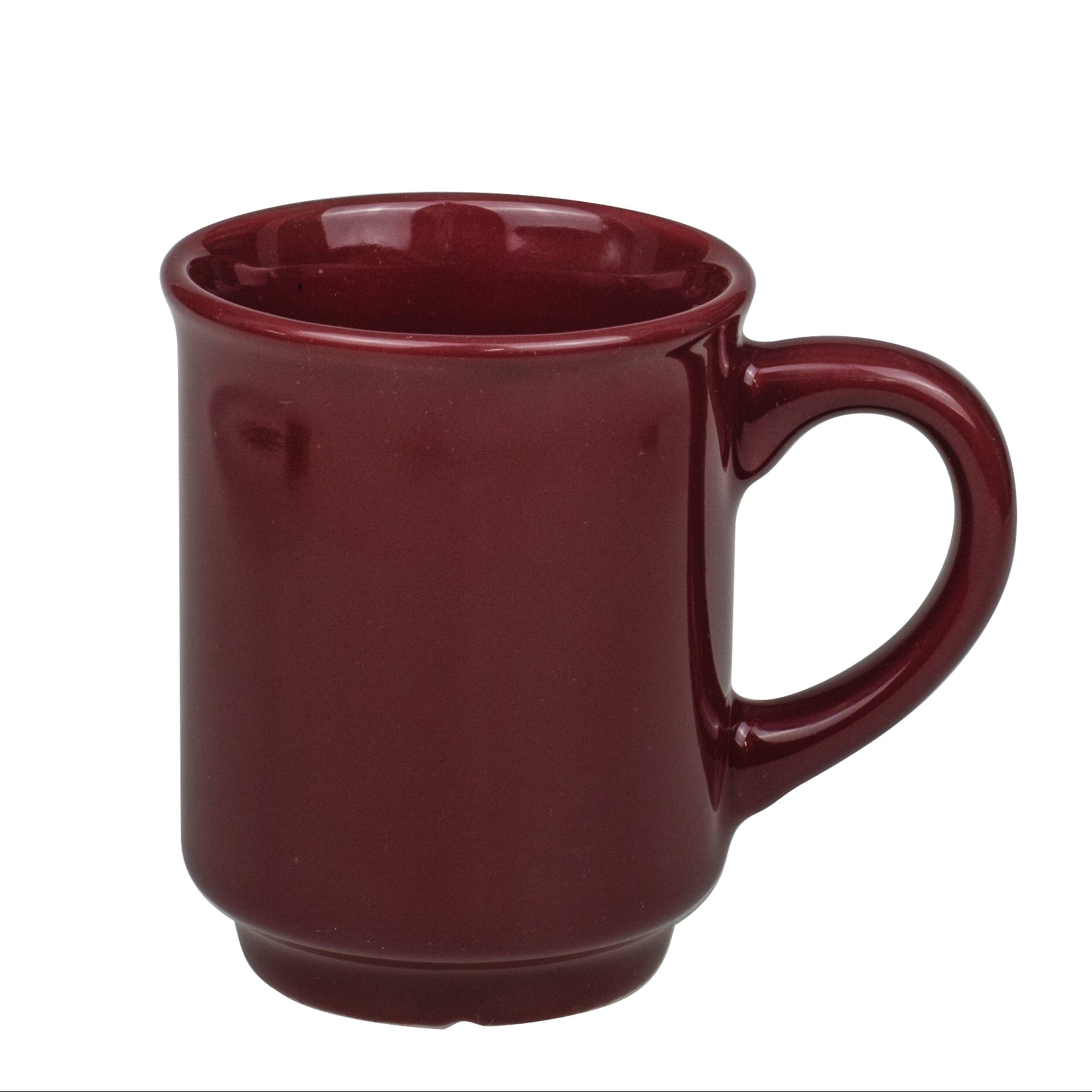 Glühweinbecher - Plum mit Druck & optionalem Eichstrich